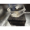 "VERSACE"BY ROSENTHAL, GERMANY  "MEDUSA LUMIERE" CRYSTAL BOWL, 7 INCH