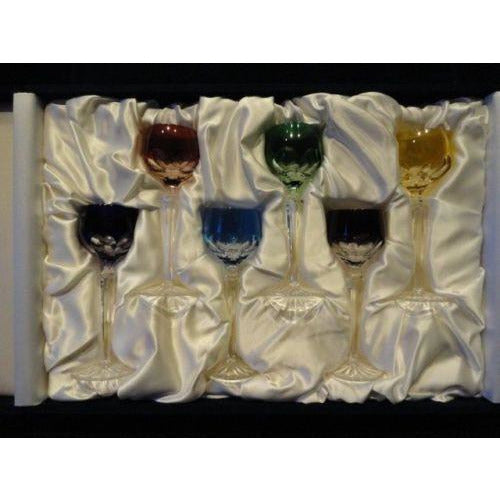 Faberge Lausanne Liqueur Glasses Set of 6 in the original box