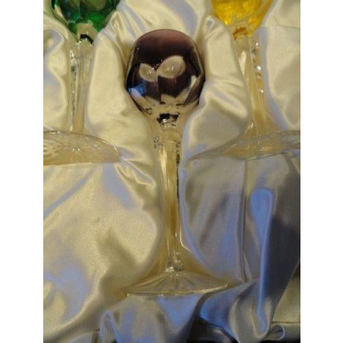 Faberge Lausanne Liqueur Glasses Set of 6 in the original box