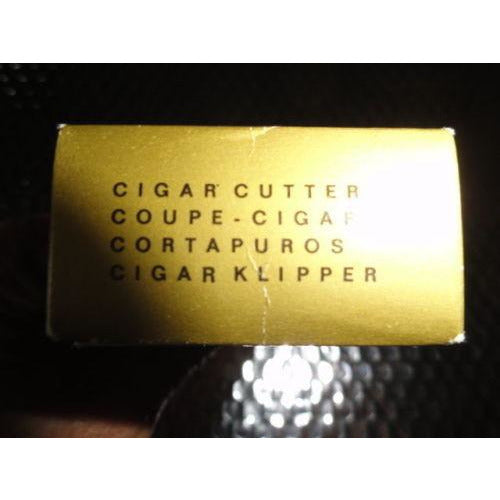 Zigarrenabscheider Chrome cigar cutter in the original box