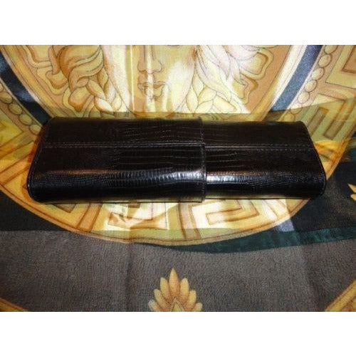 Andre Garcia Rugato Black  Lizard Skin  leather cigar case  in the original box