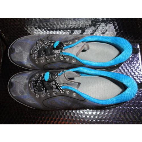 HOKA ONE ONE Mens CONQUEST Grey, Blue, White Running Shoe Size US-13