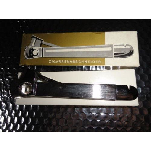 Zigarrenabscheider Chrome cigar cutter in the original box