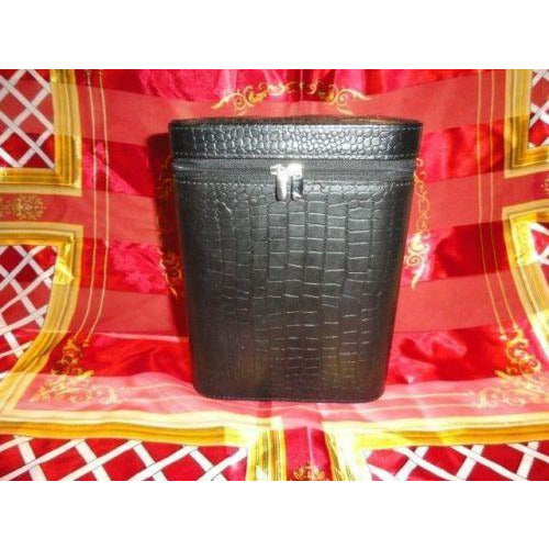 Andre Garcia 16 count Croco Black  Case zippered new in the box