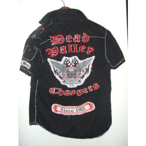 Dead Valley Choppers mens casual designer shirt size MEDIUM