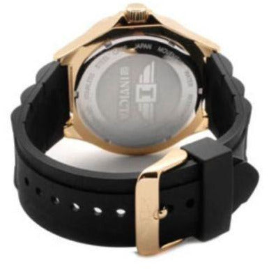 I by Invicta Men's Black Dial Black Rubber Watch