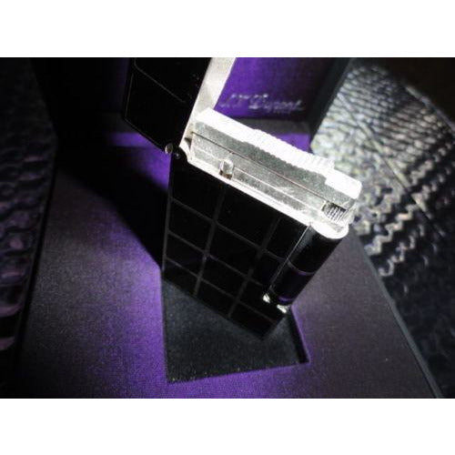 s.t.dupont black chinese lacquer & palladium squares L2 new in the box