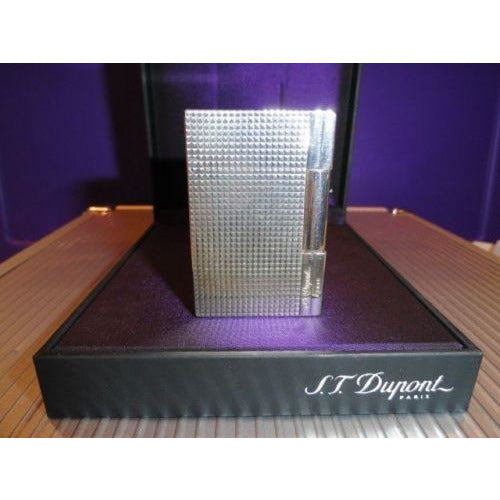 S.T. Dupont Gatsby Diamond Head Palladium Lighter Model 018139