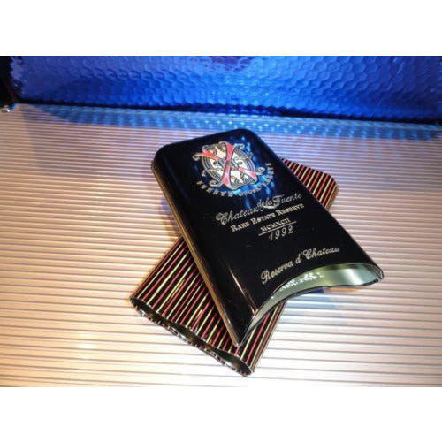Chateau de la Fuente Rare Estate Reserve  MCMXC11 -Reserva de Chateau Tin empty