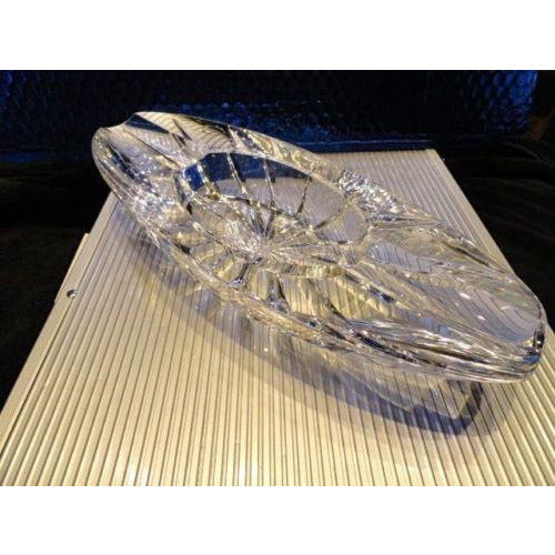diamond crown Windsor crystal collection ashtray NIB