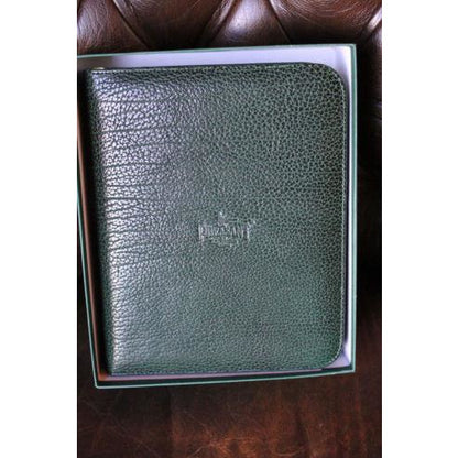 pheasant by R.D.Gomez made in Spain Green  Leather  Case