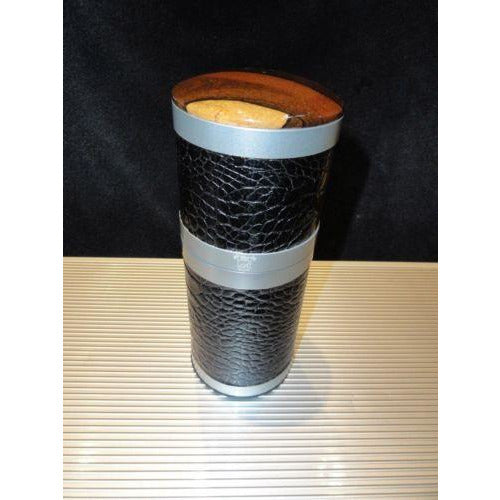 atoll desktop black Croc leather without  in the original box