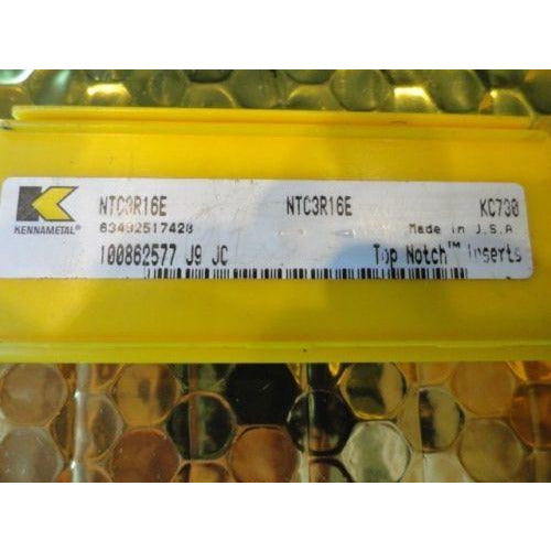 kennametal tool inserts  NTC3R16E new in the original box MADE IN USA