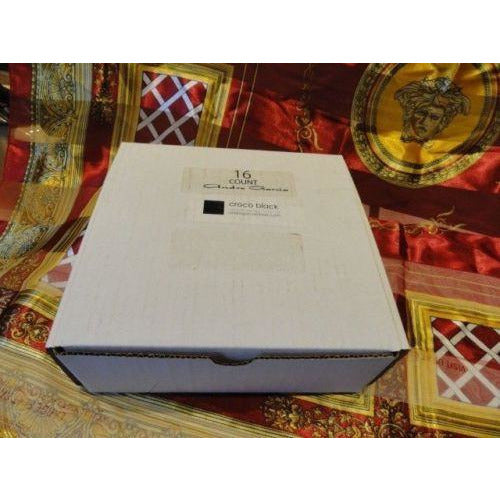 Andre Garcia 16 count Croco Black  Case zippered new in the box