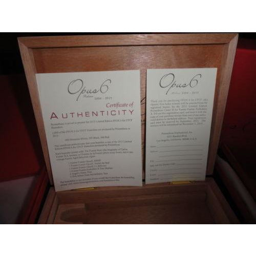 Fuente Opus 6 Ltd Red Lacquer traveler in the original box only 375 made