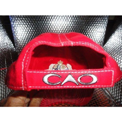 CAO MADURO RED LOGO BALL CAP