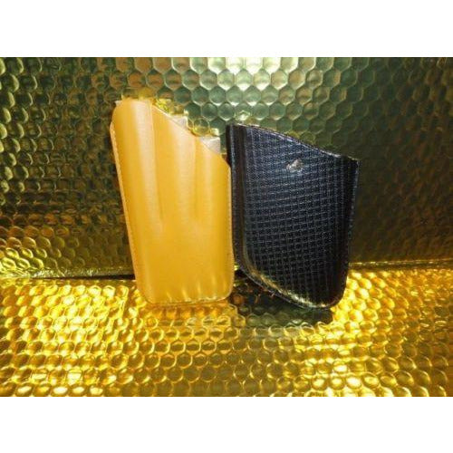 Black & Gold Leather  Case holds 3 Robusto size