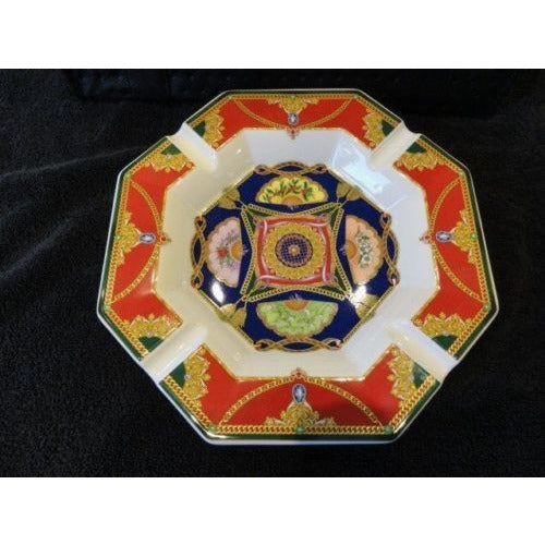 Versace by Rosenthal Ashtray 9 inches wide New Porcelain without box
