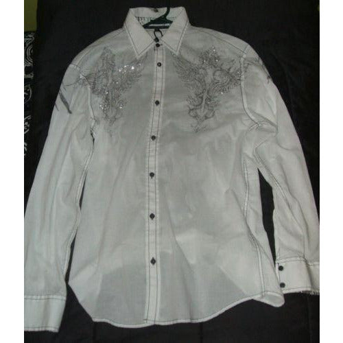 Roar Strength Refined mens medium casual designer dress shirt
