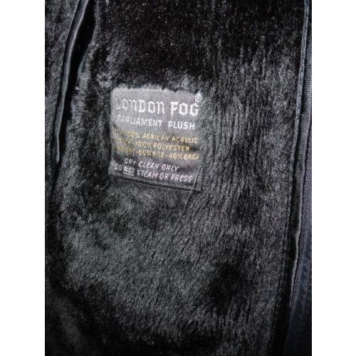 London Fog Navy Blue Trench Coat preowned good condition