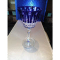 Faberge Xenia Cobalt Blue Crystal Wine Glass without box
