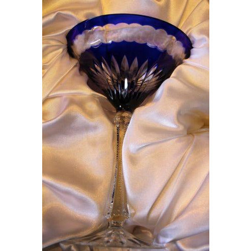 Faberge Martini Glasses set of 4 in the original presentation case all signed