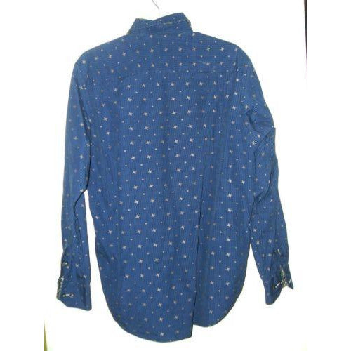 Bugatchi mens large casual designer shirt
