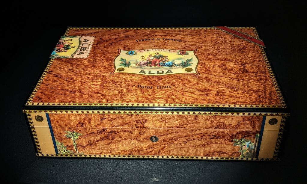 Elie Bleu Alba Bubinga Humidor 110 ct NIB