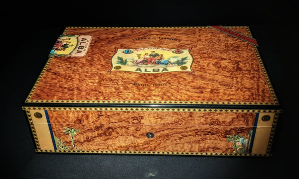 Elie Bleu Alba Bubinga Humidor 110 ct NIB