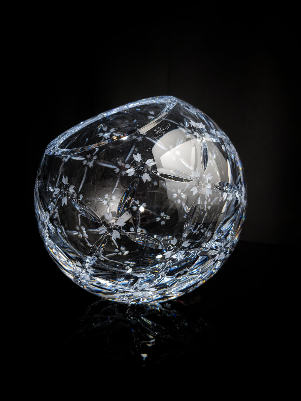 Faberge  Crystal Collection Bowl NIB