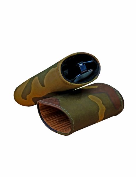 Brizard and Co. The Luxury Eyewear Stand - Camouflage Leather