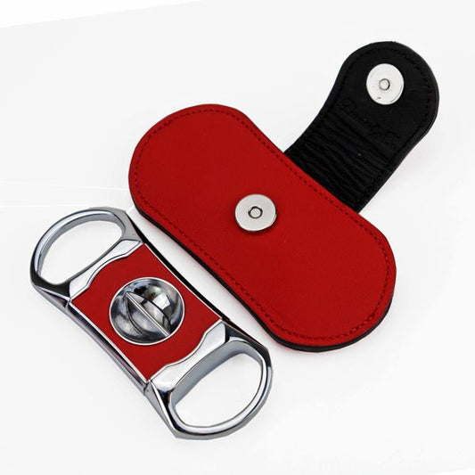 Brizard and Co. The "V" Cutter - Red and Black Leather