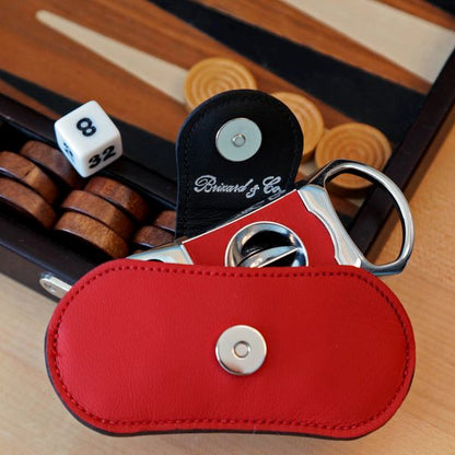 Brizard and Co. The "V" Cutter - Red and Black Leather