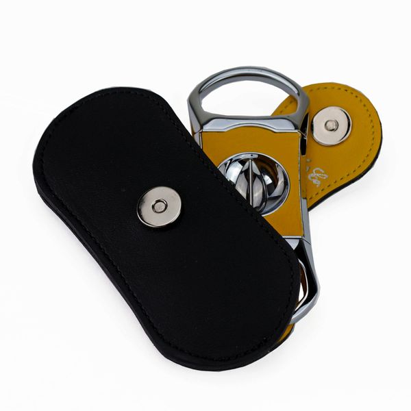 Brizard and Co. The "V" Cutter - Yellow and Black Leather