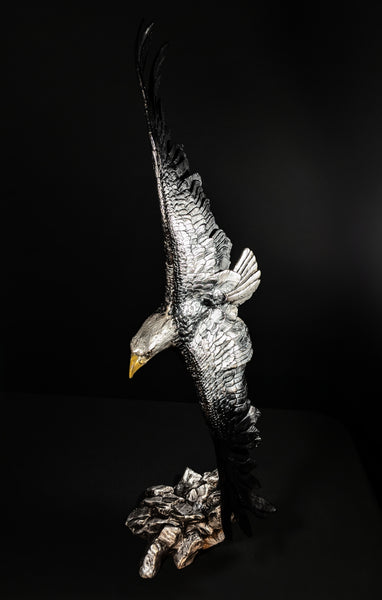 Mark Hopkins Vigilance Bronze Sculpture