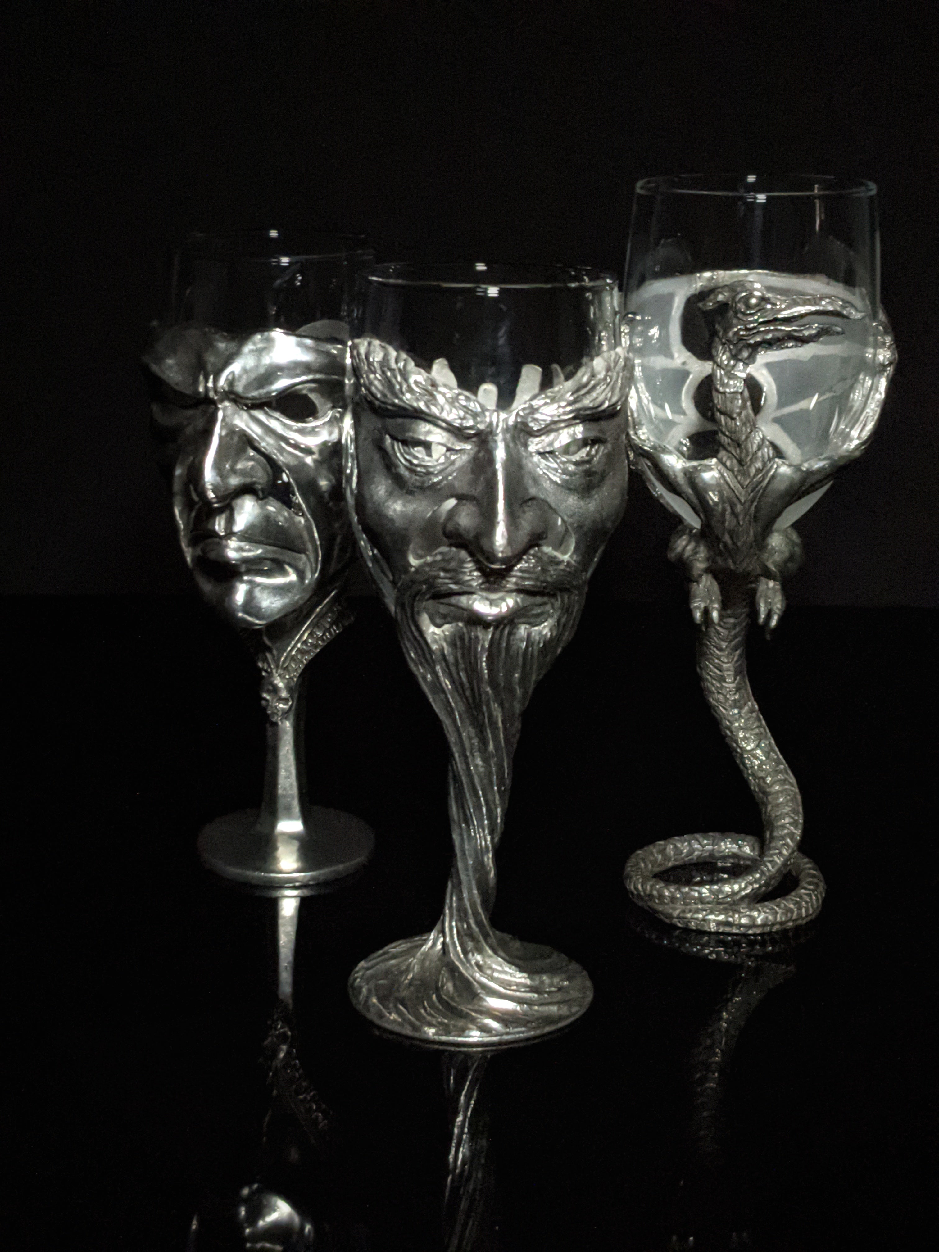 Royal Selangor Lord of Rings Pewter Glasses
