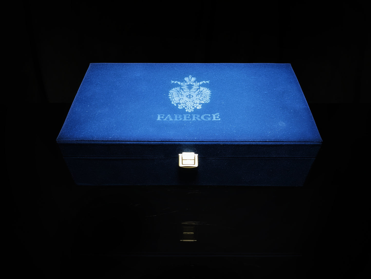 Faberge Clear Crystal Shot Glasses Set of 4