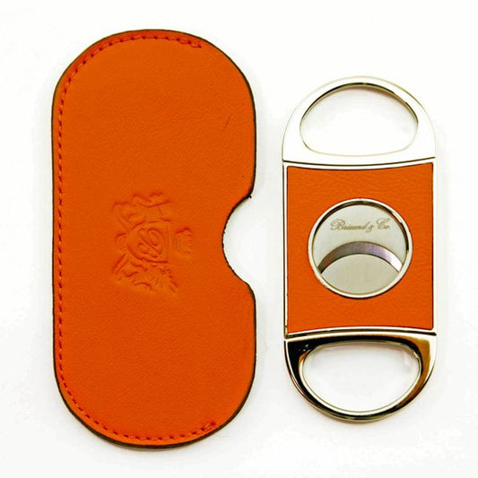 Brizard and Co. Double Guillotine Series 2 Cutter - Orange Leather