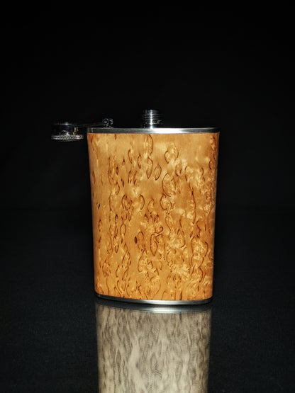 Brizard and Co. The 8 oz Flask - Birch Burl