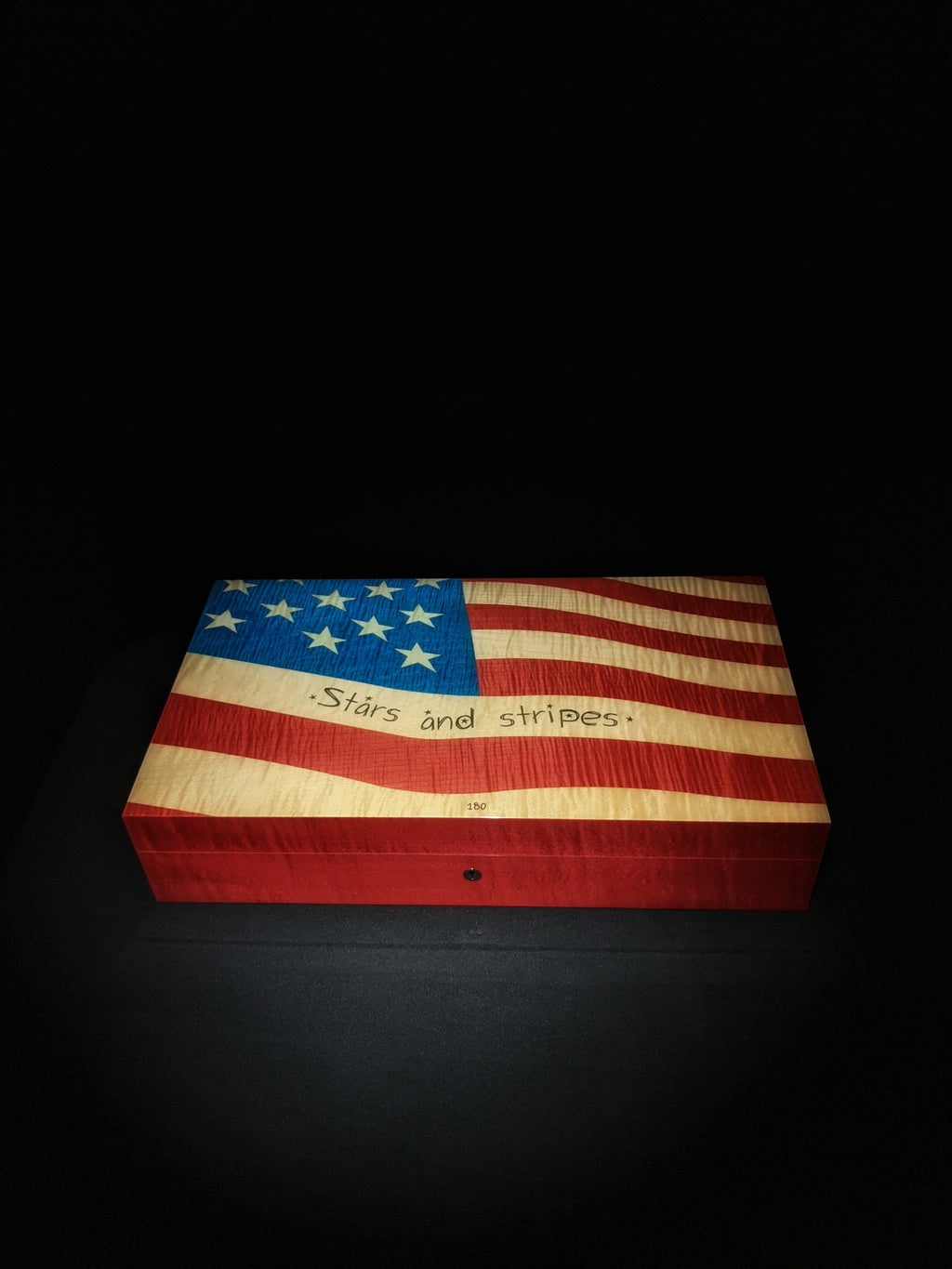 Elie Bleu Stars & Stripes Humidor — 110 Count