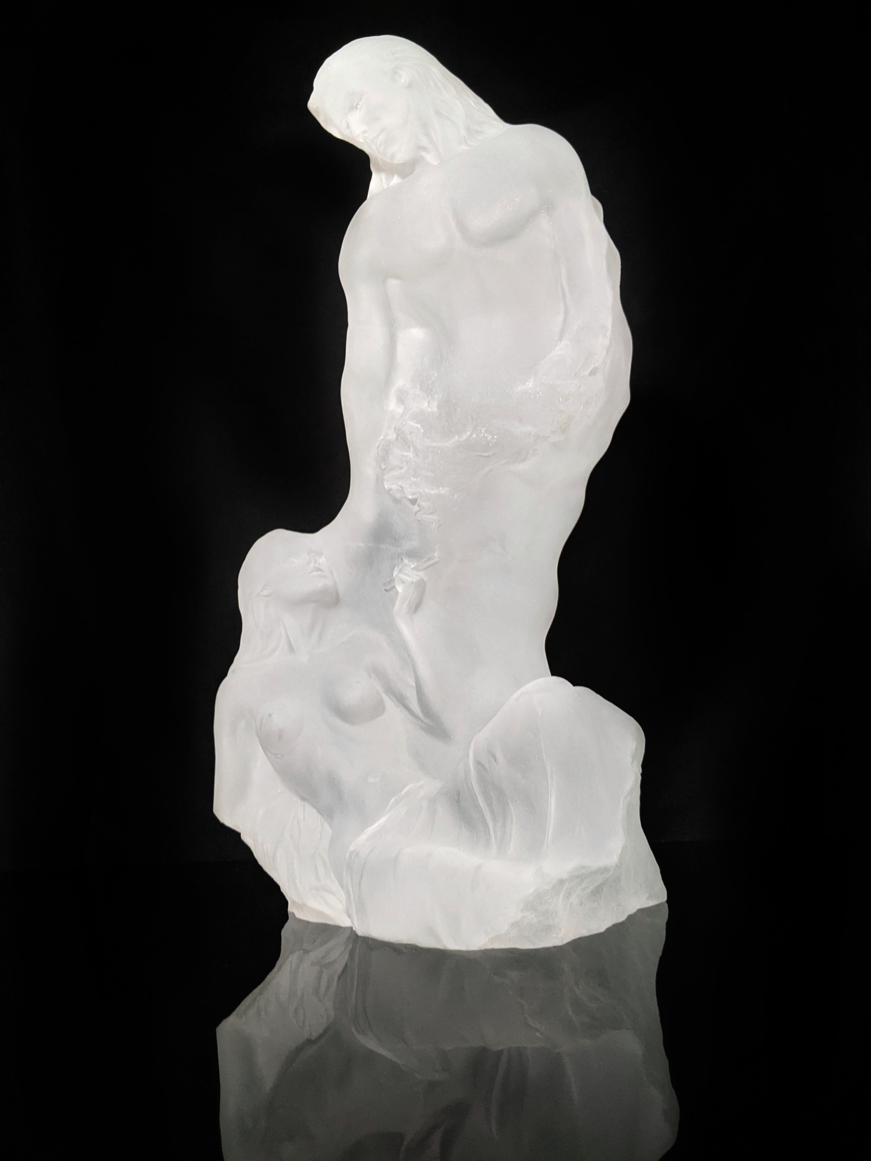 acrylic cigar sculpture  by Lars Loma