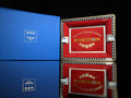 Elie Bleu Medals Red Ashtray new in the original box made in France