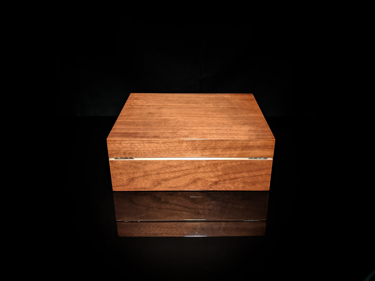 Elie Bleu Walnut Wood Humidor 75 count NIB Made in France