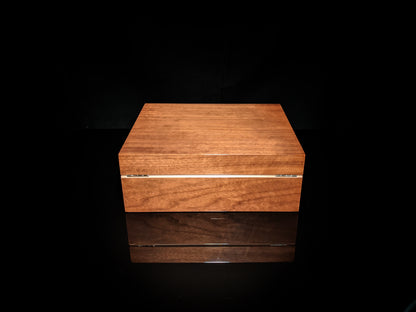 Elie Bleu Walnut Wood Humidor 75 count NIB Made in France