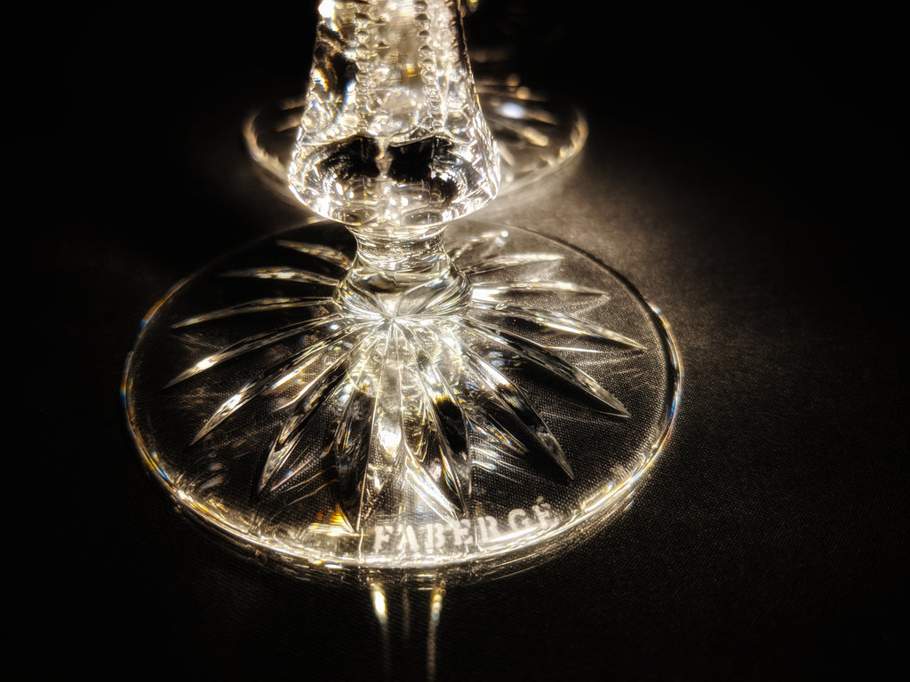 Faberge Odessa Colored Crystal Glasses