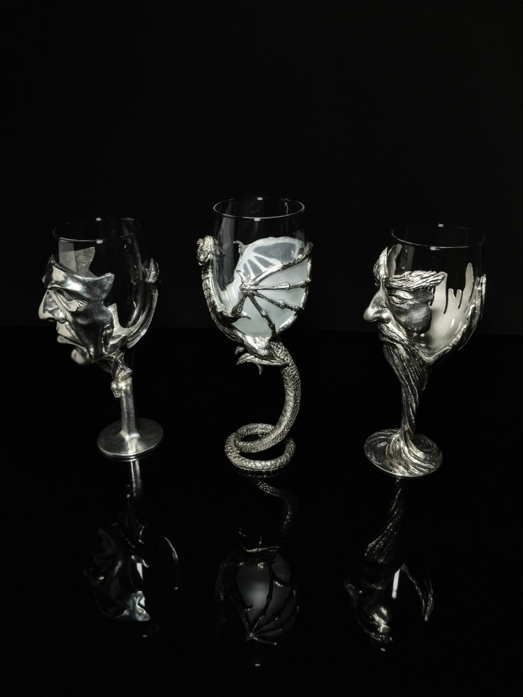 Royal Selangor Lord of Rings Pewter Glasses