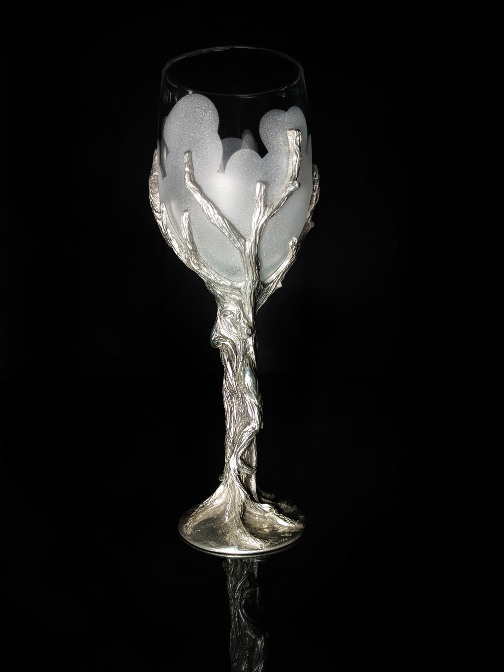 Royal Selangor Lord of Rings " Treebeard " Wine Glass