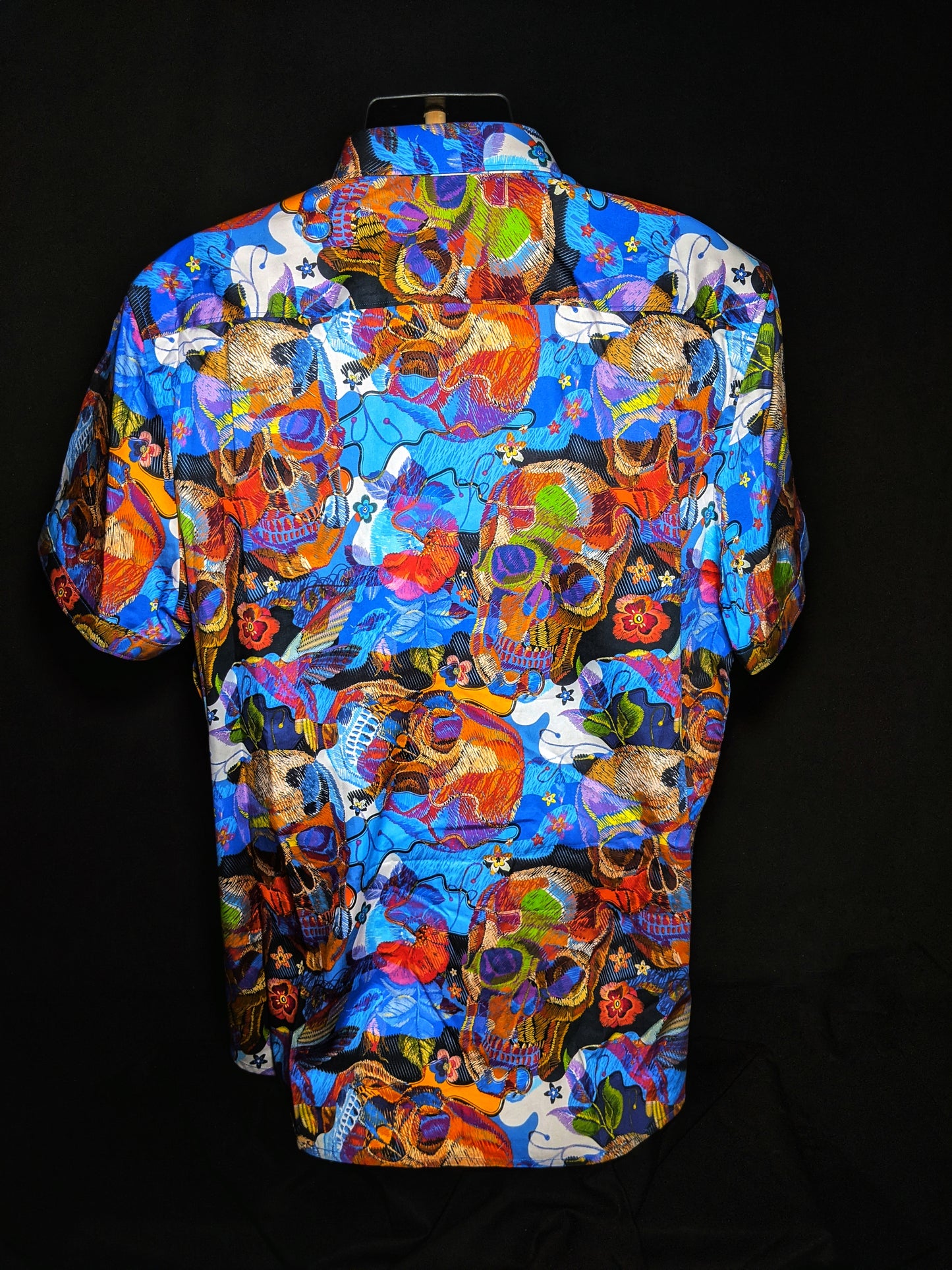 Robert Graham - Colorful Short Sleeve - Men's  3XL Button Down Classic Fit