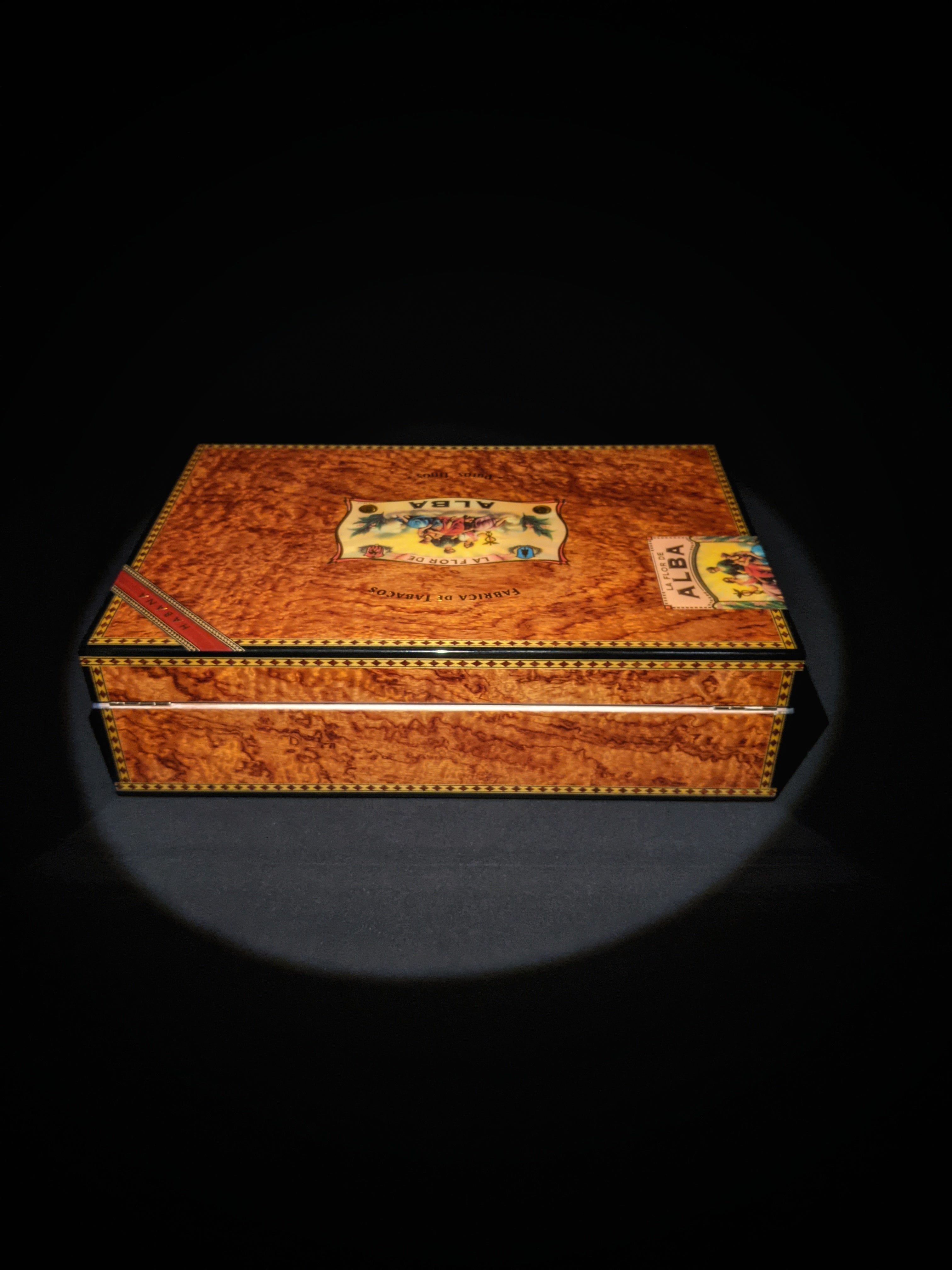Elie Bleu Alba Bubinga Humidor 110 ct NIB