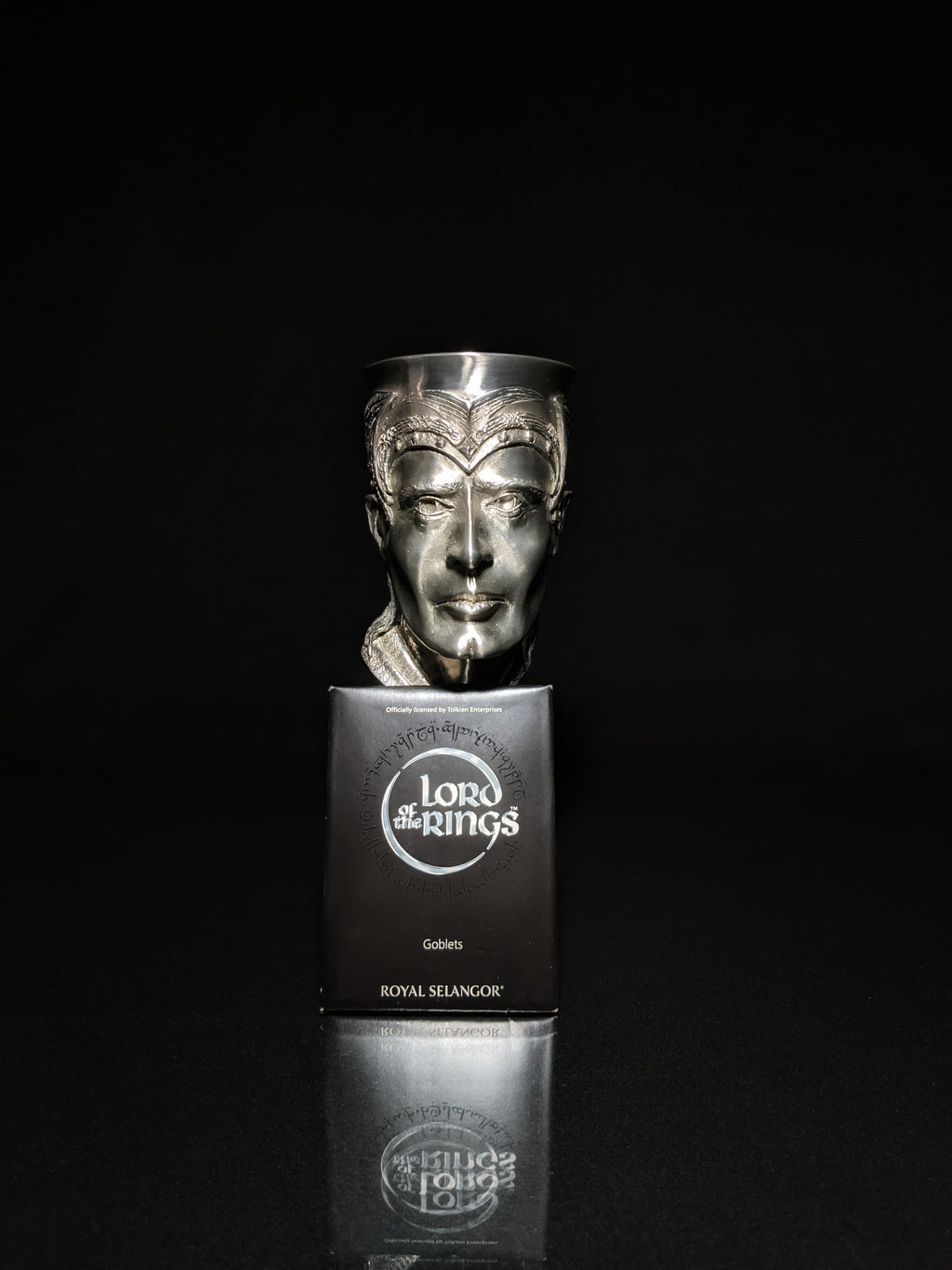 Royal Selangor Pewter Aragorn Lord of the Rings Goblet